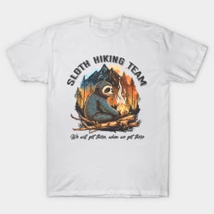 SLOTH HIKING TEAM T-Shirt